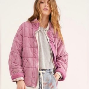 Dolman Quilted Knit Jacket